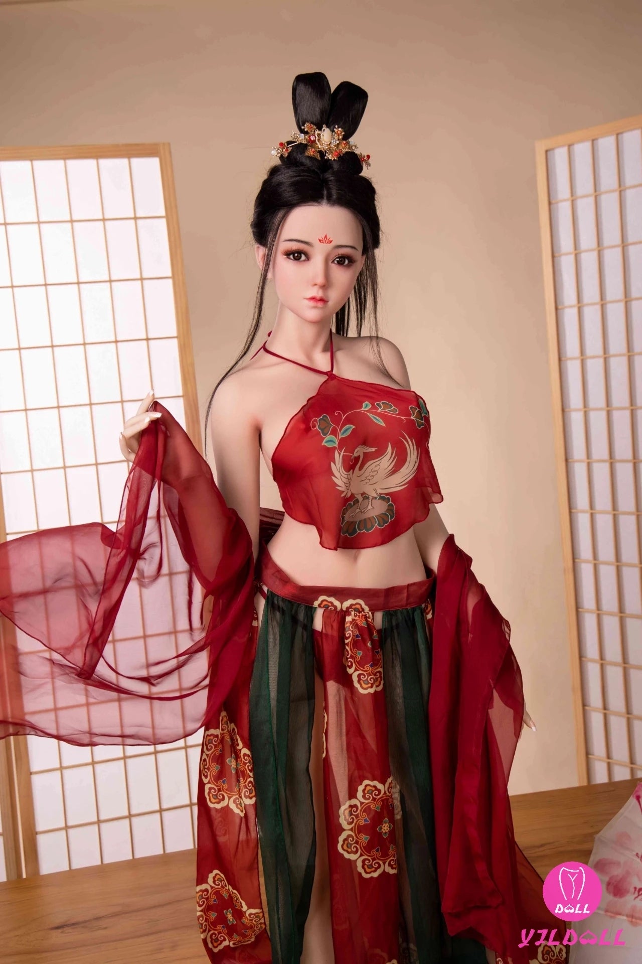 Lalka seksu Livia (YJL Doll 148cm D-cup #441 TPE + silikon)