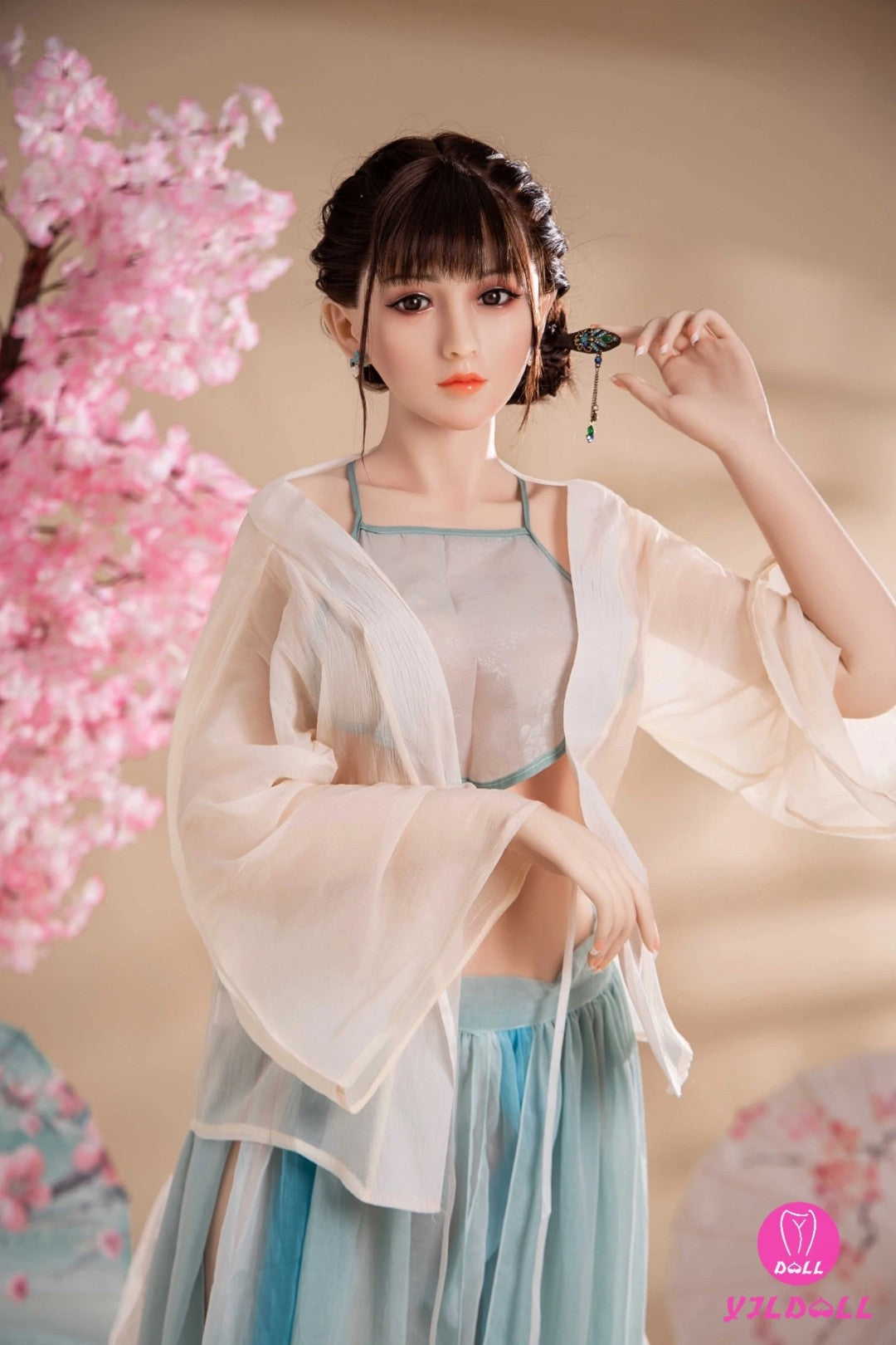 Lalka seksu Zahra (YJL Doll 165cm D-cup #262 TPE + silikon)
