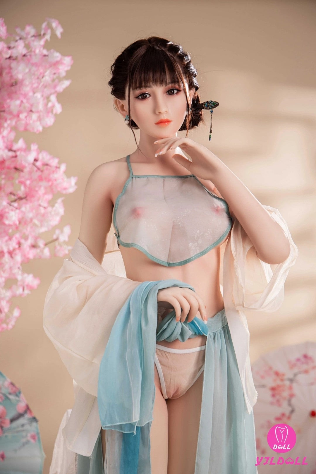 Lalka seksu Zahra (YJL Doll 165cm D-cup #262 TPE + silikon)