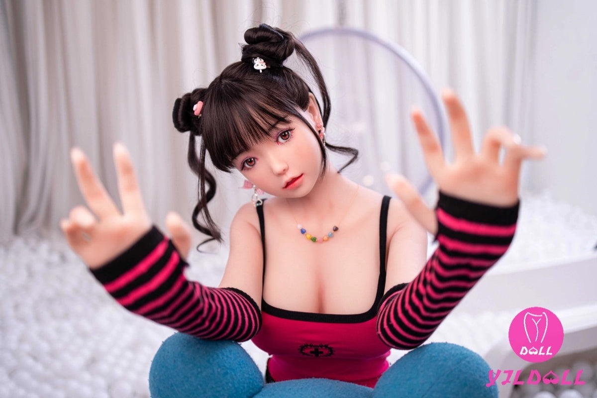 Lalka seksu Aileen (YJL Doll 148cm D-cup #386 TPE + silikon)