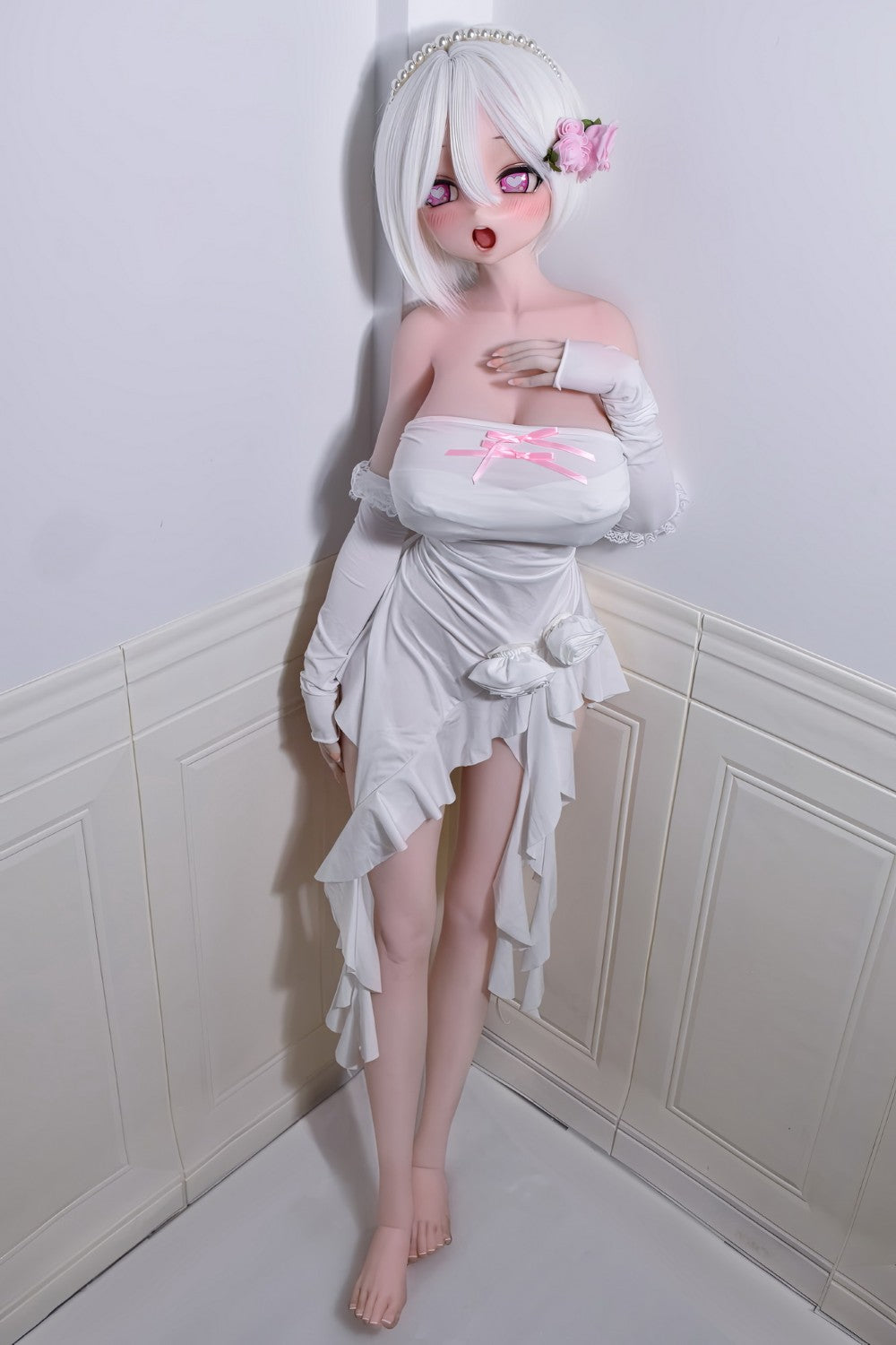 Asaka Moeri Sex doll (Elsa Babe 148cm RAD043 silicone)