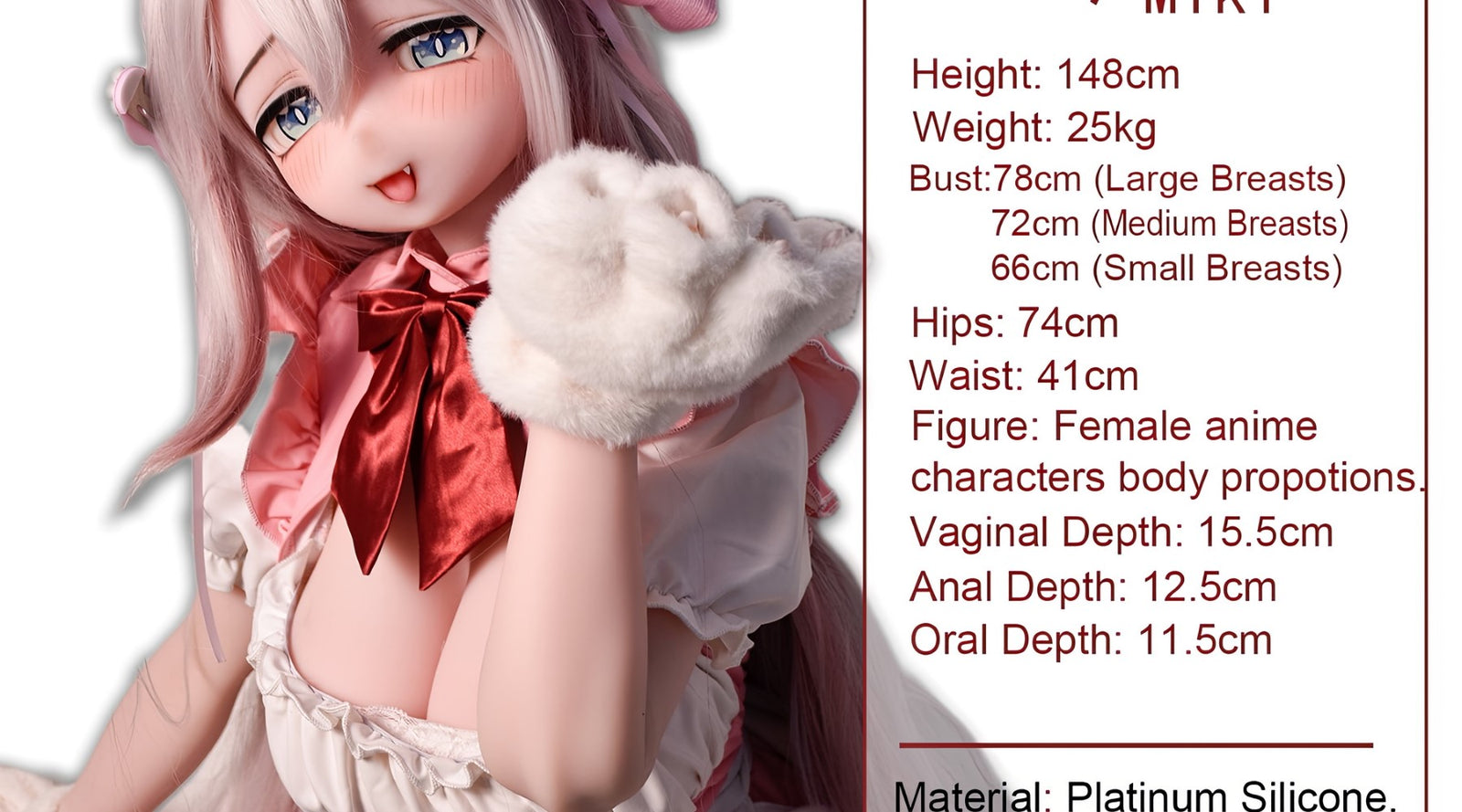 Lalka erotyczna Utagawa Miki (Elsa Babe 148cm RAD051 Silikon)