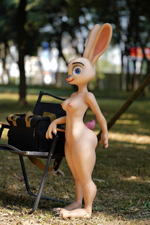 Judy The Rabbit Sex Doll (Dolls Castle 120 cm C-cup Silikon)