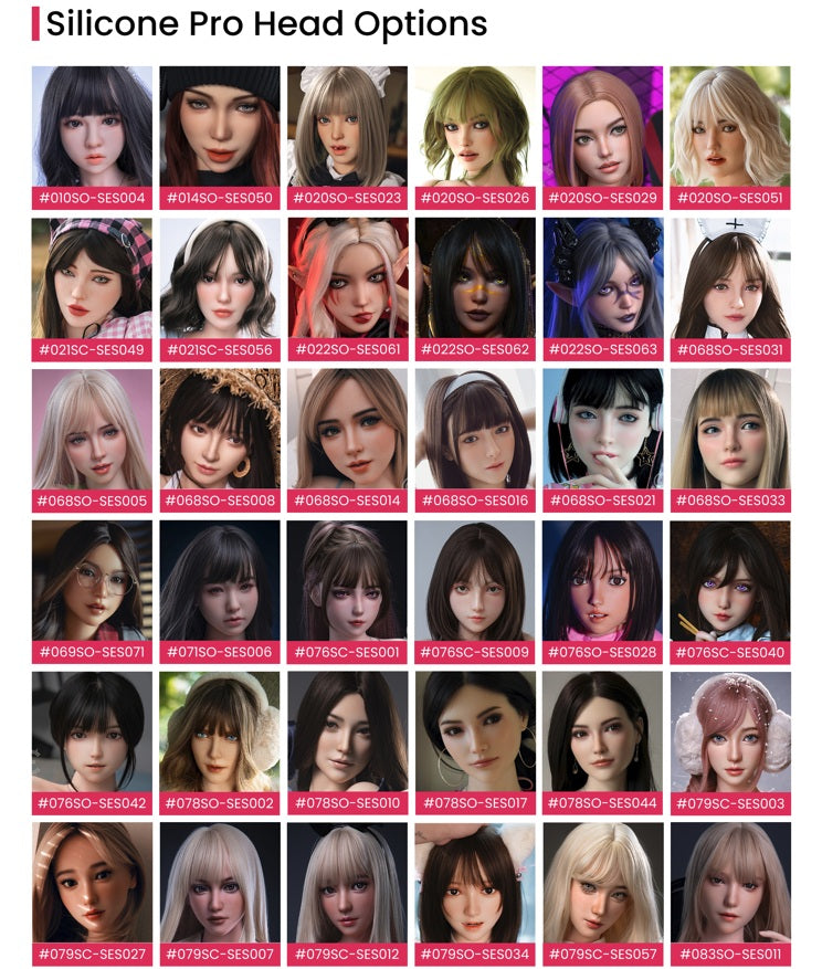 Extra huvud (SE-Doll Silikon Original)