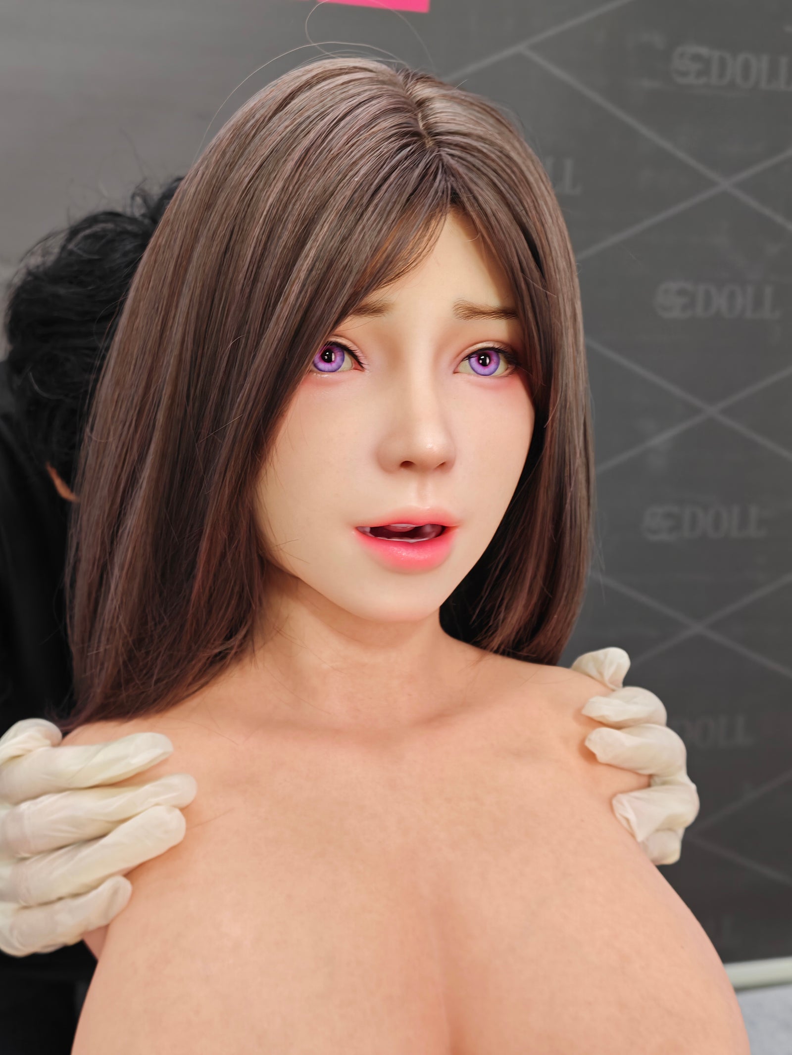 Maggie.E Torso Sexdocka (SEDoll 68cm G-Kupa #014SO RST Silikon)
