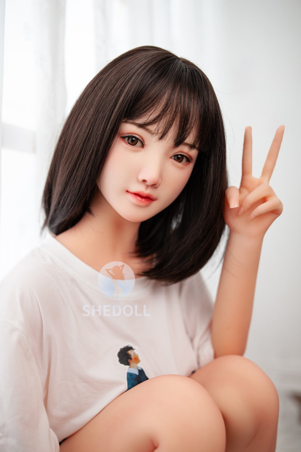 Sunny Sex doll (SHEDOLL 148cm D-cup #SH002 TPE+silicone)