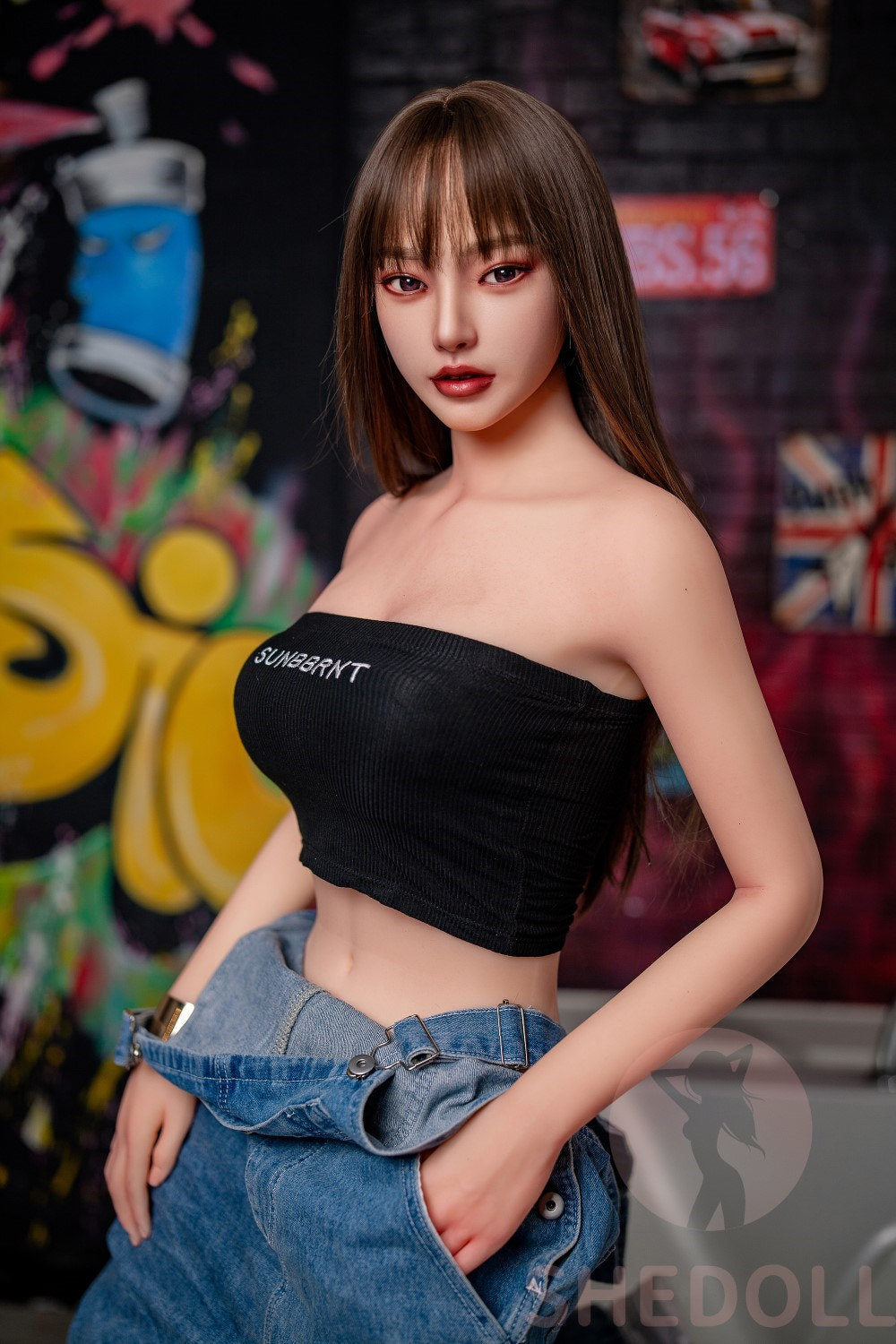Beryl Sex doll (SHEDOLL 158cm C-cup #SH004 TPE+silicone)