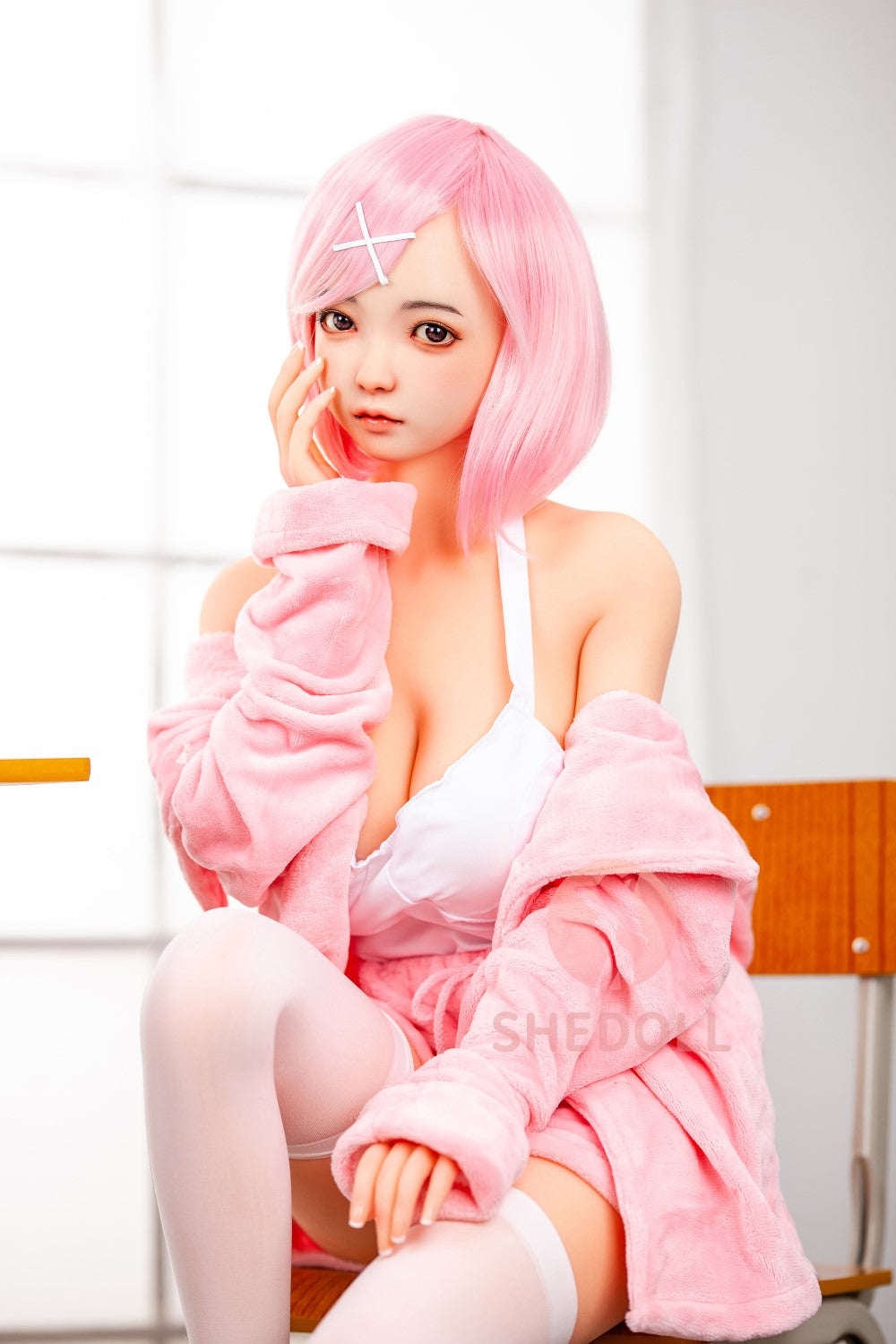 Sandy Sex doll (SHEDOLL 148cm D-cup #Sh013 TPE+silicone)