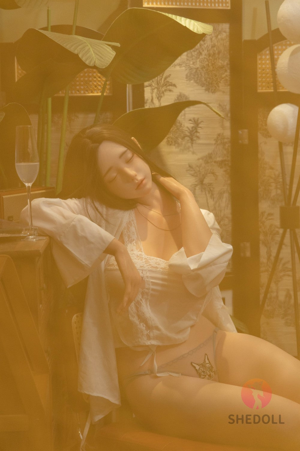 Sleeping Cheryl Sex doll (SHEDOLL 165cm E-cup #SH101 2.0 silicone)