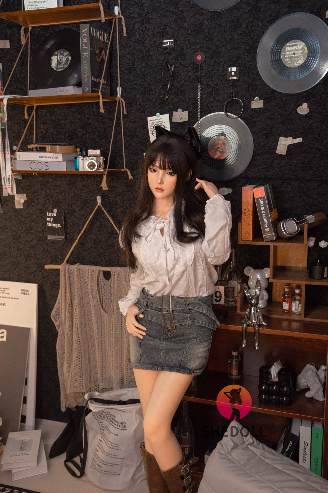 Vespers Sex doll (SHEDOLL 158cm C-cup #SH155 silicone)