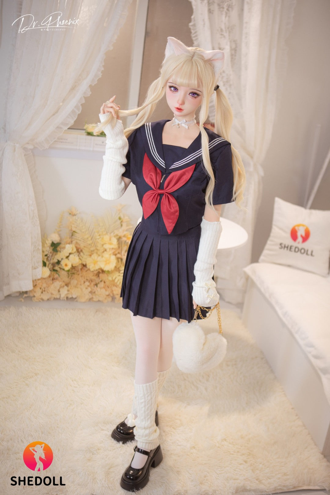 Lalka seksu Cece (SHEDOLL 148cm D-cup #SH166 2.0 Silikon)