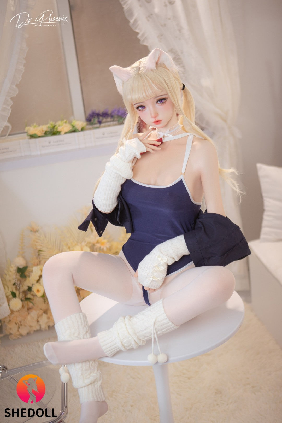 Lalka seksu Cece (SHEDOLL 148cm D-cup #SH166 2.0 Silikon)