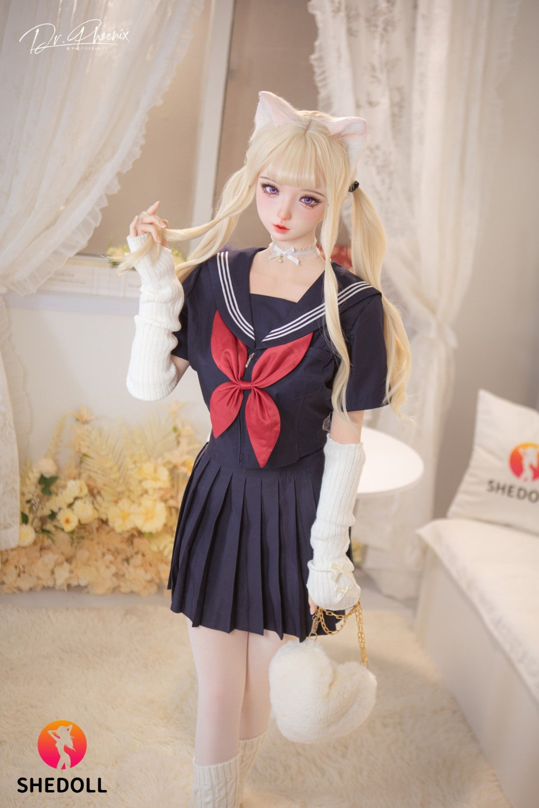 Lalka seksu Cece (SHEDOLL 148cm D-cup #SH166 2.0 Silikon)