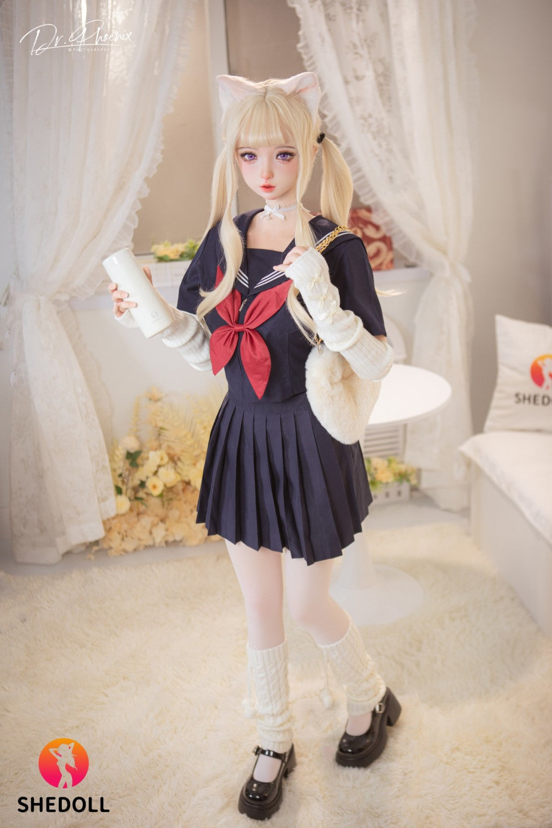 Lalka seksu Cece (SHEDOLL 148cm D-cup #SH166 2.0 Silikon)