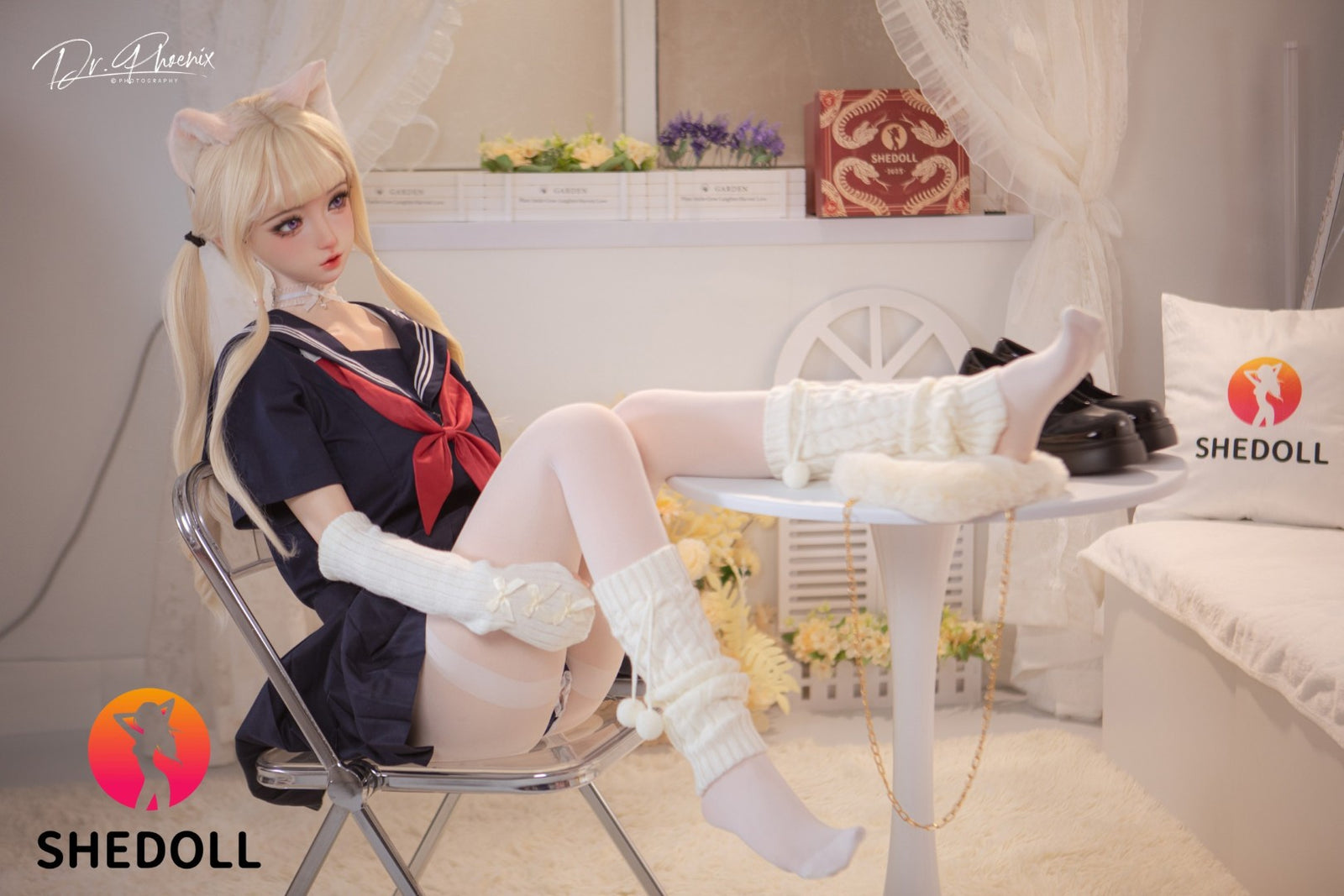 Lalka seksu Cece (SHEDOLL 148cm D-cup #SH166 2.0 Silikon)