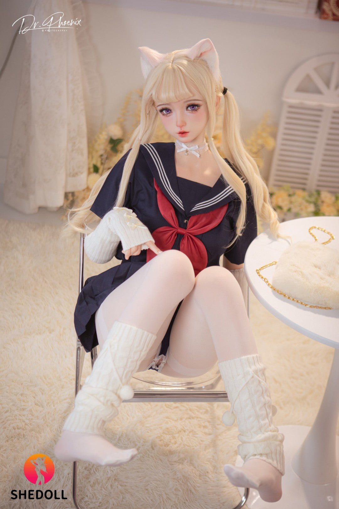 Lalka seksu Cece (SHEDOLL 148cm D-cup #SH166 2.0 Silikon)