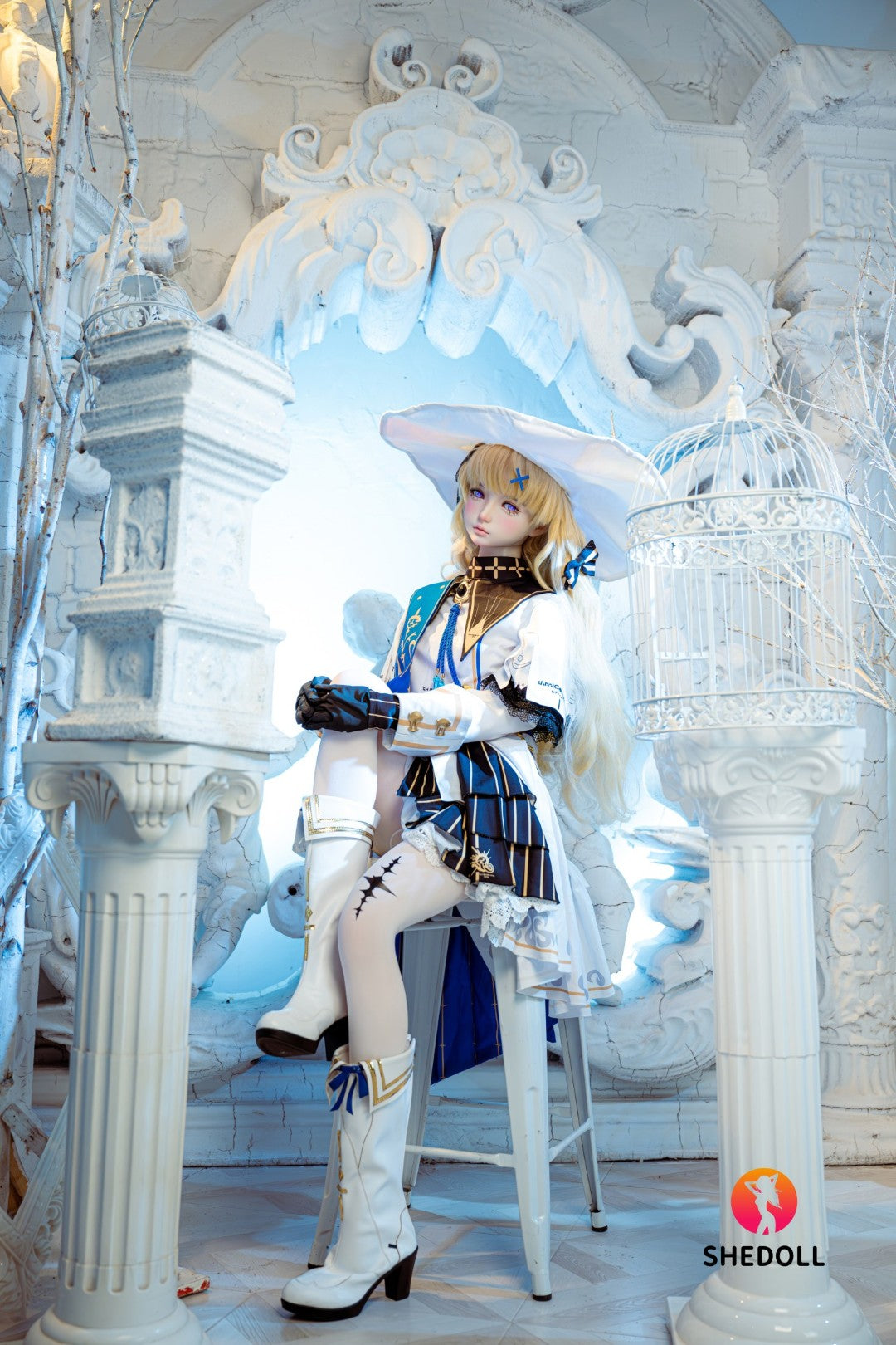 Phoebe Sex doll (SHEDOLL 152cm A-cup #SH189 2.0 TPE+silicone)