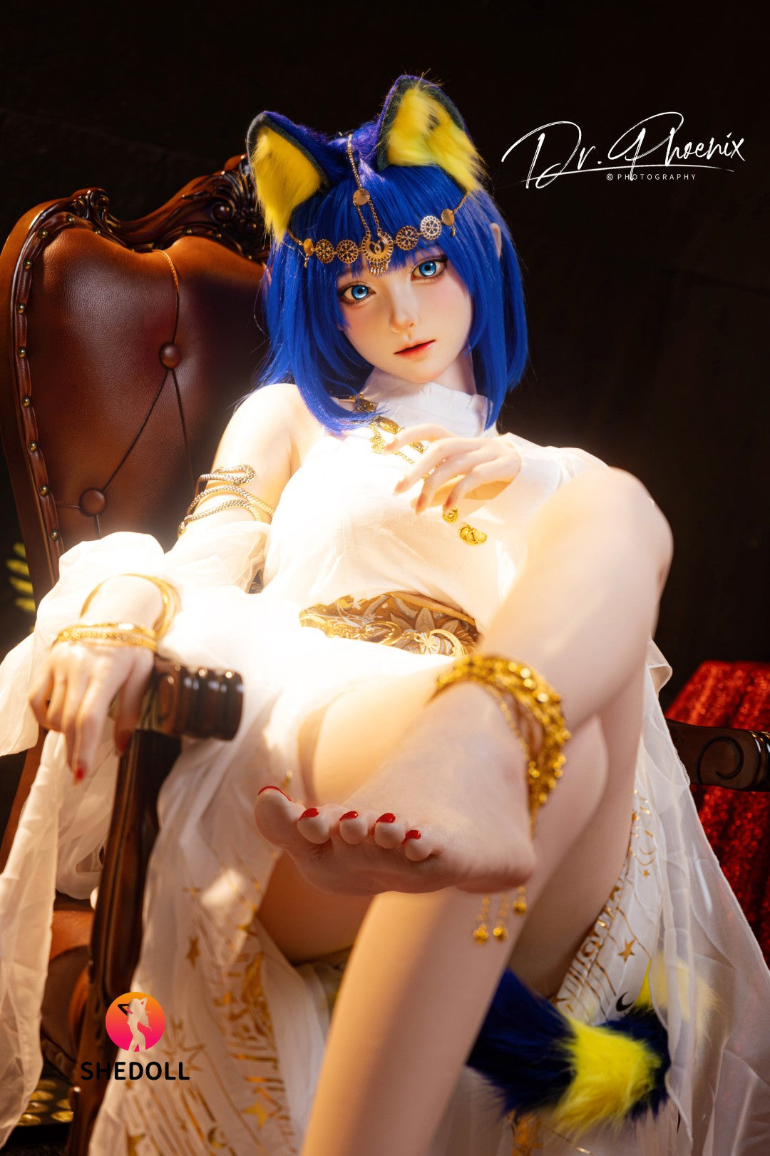 Ankha Sex doll (SHEDOLL 168cm D-cup #SH192 2.0 silicone)