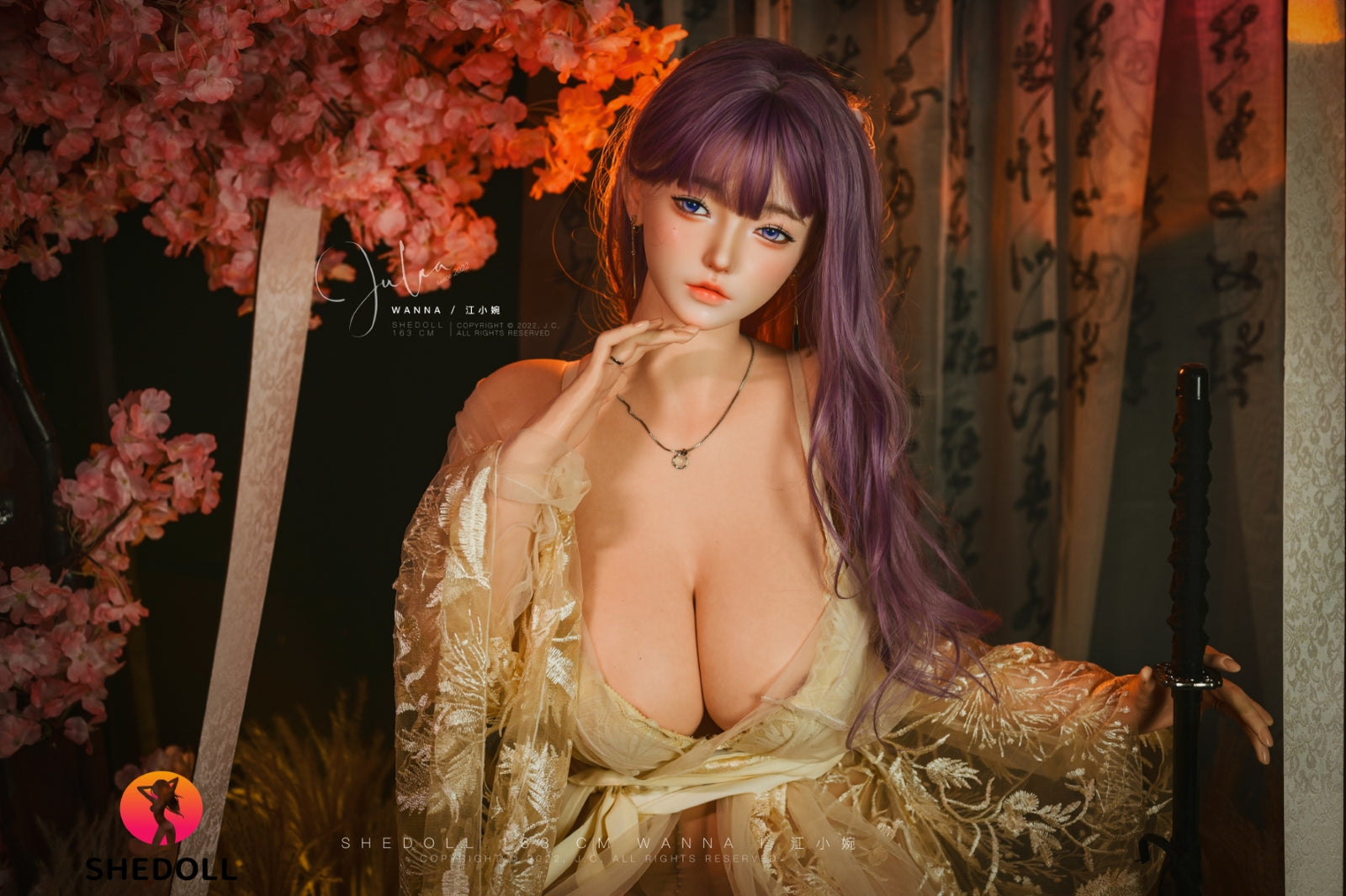 Chcę seksu z lalką (SHEDOLL 163cm wys.-cup #SH222 2.0 Silikon)