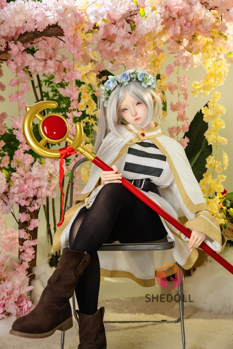 Lalka seksu z zalotnikiem (SHEDOLL 145cm G-cup #SH225 Silikon)