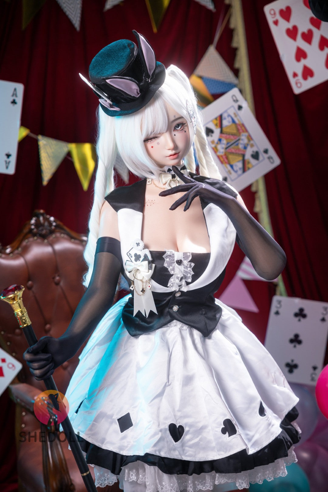 Lalka seksu Cece (SHEDOLL 156cm E-cup #SH250 2.0 Silikon)