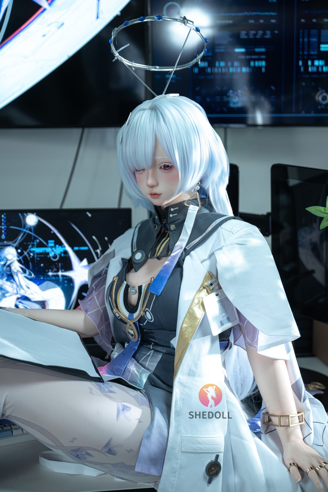 Lalka seksu Cece (SHEDOLL 150cm B-cup #SH246 2.0 Silikon)