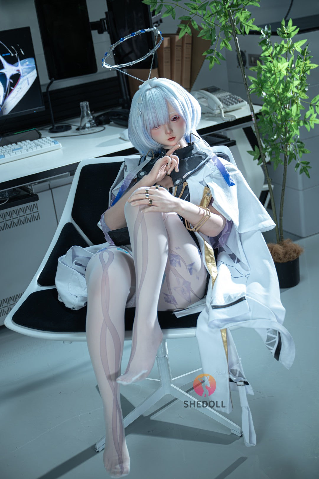Lalka seksu Cece (SHEDOLL 150cm B-cup #SH246 2.0 Silikon)