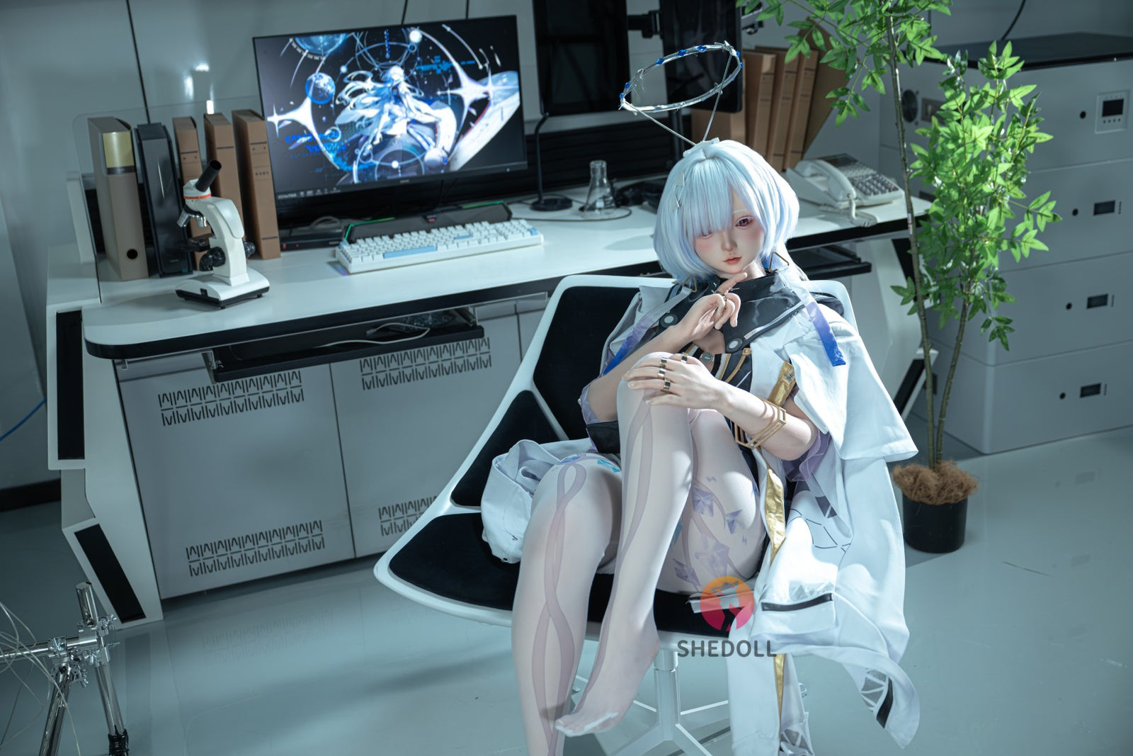 Lalka seksu Cece (SHEDOLL 150cm B-cup #SH246 2.0 Silikon)