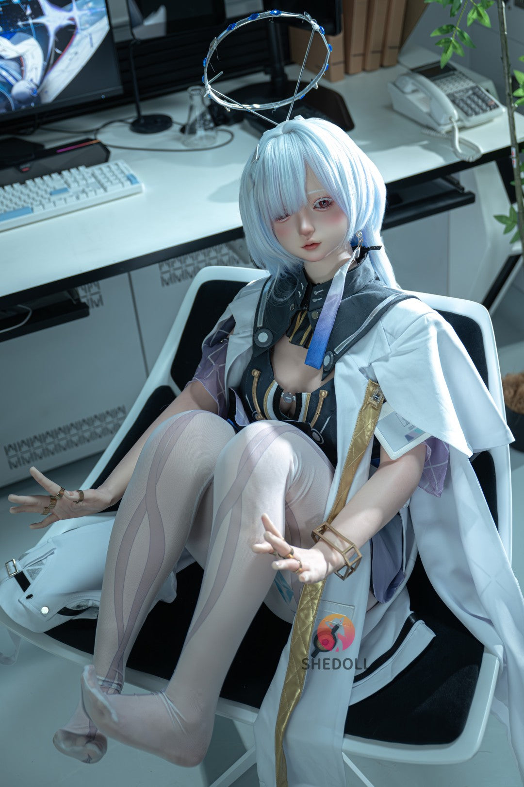 Lalka seksu Cece (SHEDOLL 150cm B-cup #SH246 2.0 Silikon)