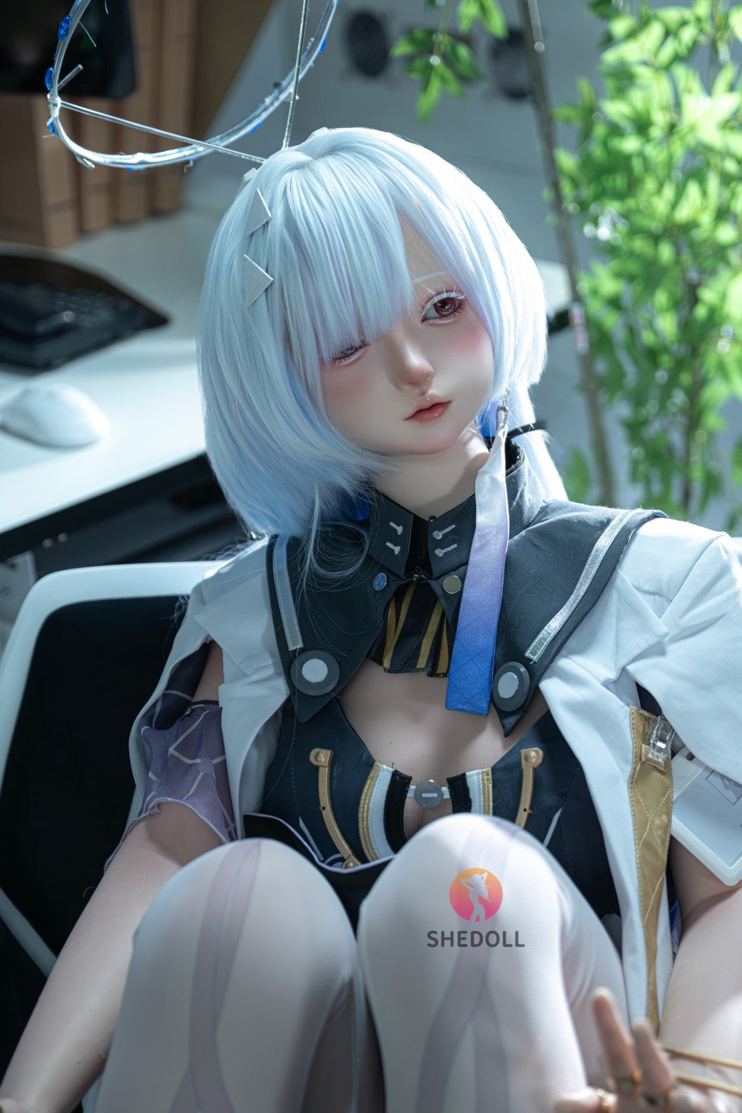 Lalka seksu Cece (SHEDOLL 150cm B-cup #SH246 2.0 Silikon)