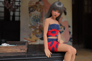 Momoko Sex Doll (Climax Doll Mini 60 cm B-cup Silikon)