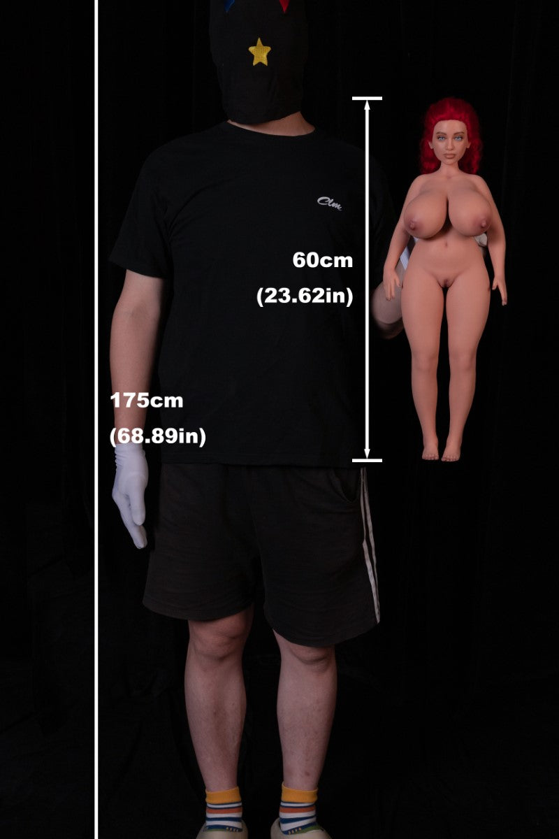 Lalka seksu Hedy (Climax Doll Mini 60cm C-cup silikon)