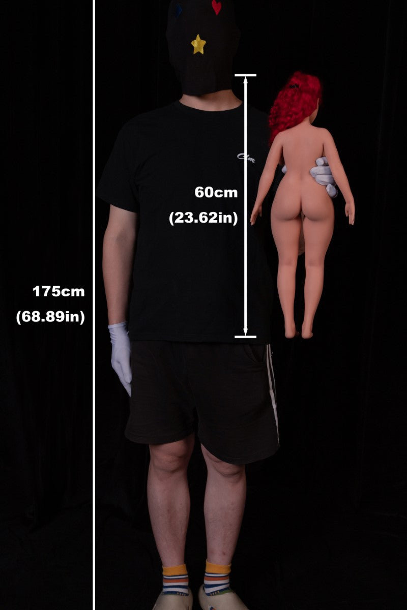 Lalka seksu Hedy (Climax Doll Mini 60cm C-cup silikon)