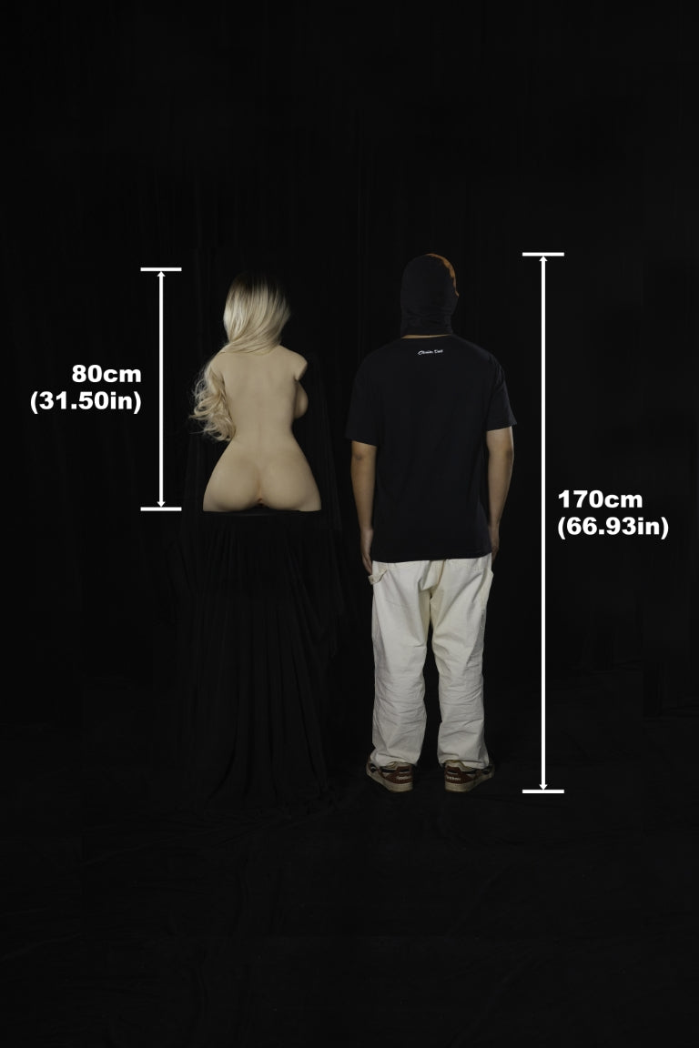 Lalka erotyczna Miko Torso (Climax Doll ULW 80cm E-cup silikon)