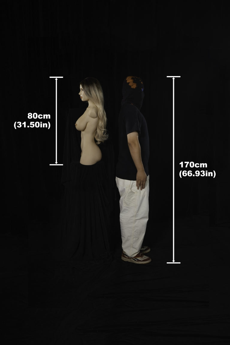 Lalka erotyczna Miko Torso (Climax Doll ULW 80cm E-cup silikon)