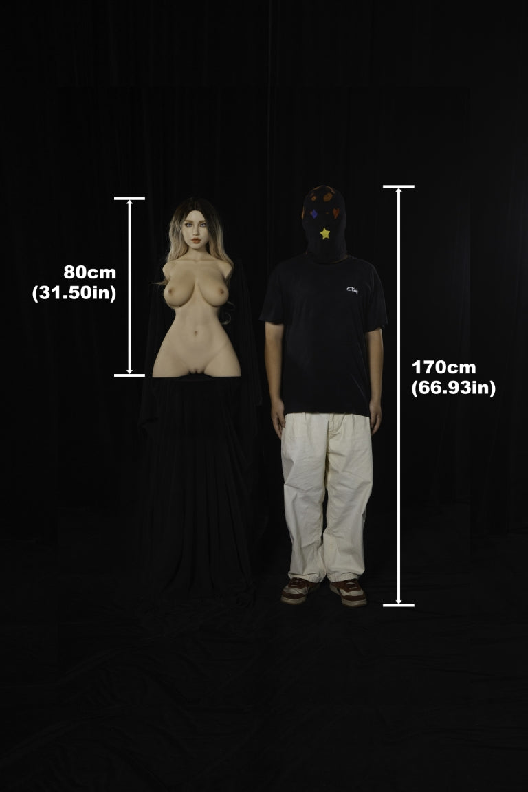 Lalka erotyczna Miko Torso (Climax Doll ULW 80cm E-cup silikon)