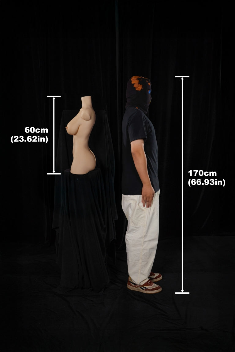 Lalka seksu tułowia 662 # (Climax Doll ULW 60cm E-cup silikon)