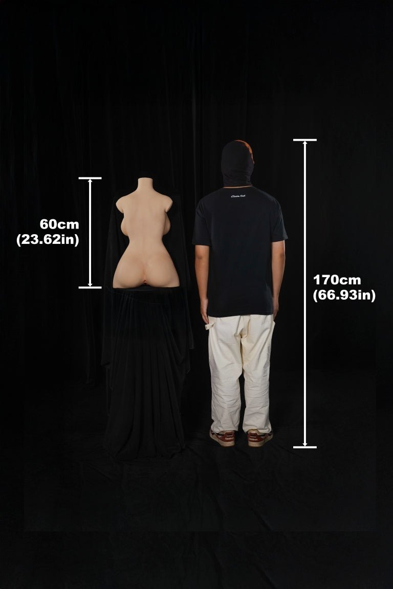 Lalka seksu tułowia 662 # (Climax Doll ULW 60cm E-cup silikon)