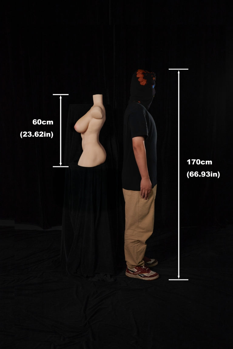 Lalka seksu tułowia 663 # (Climax Doll ULW 60cm F-cup silikon)