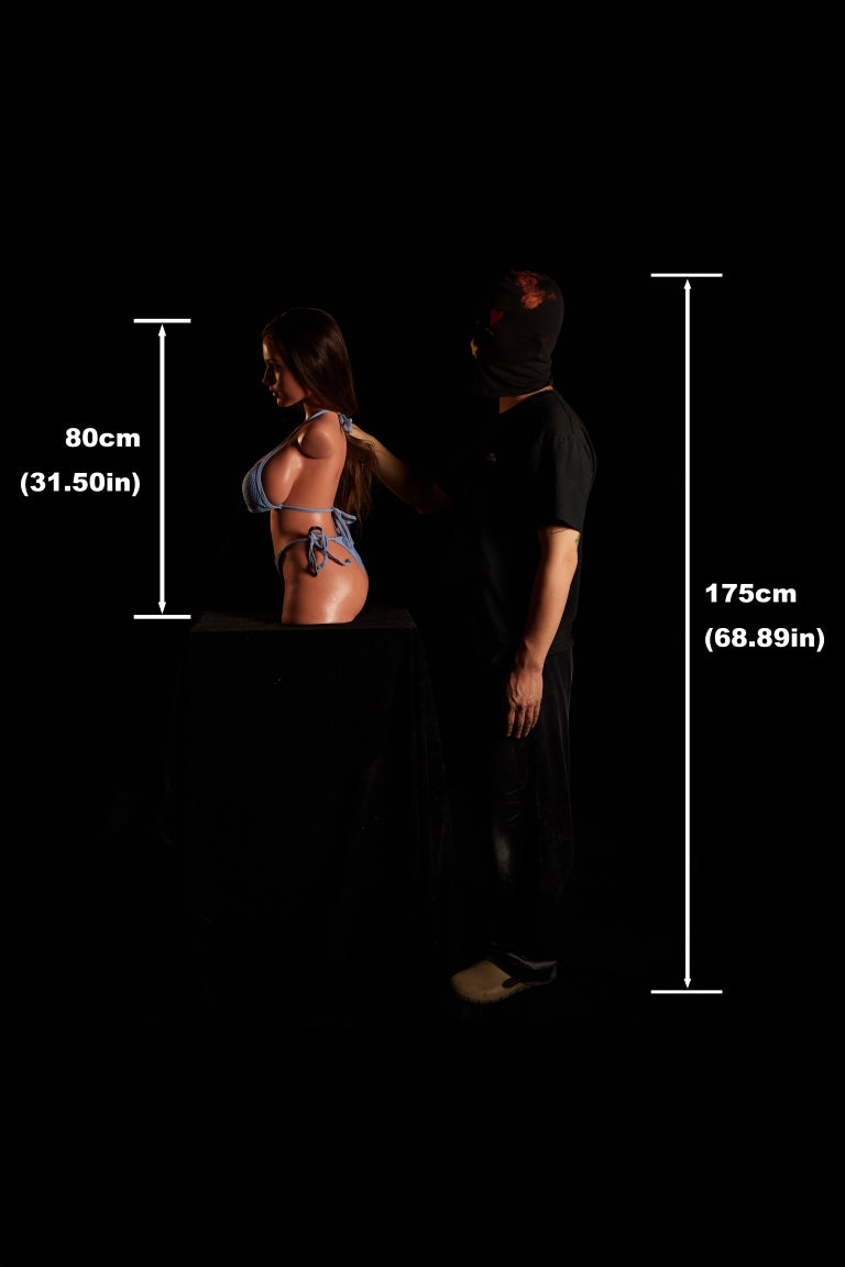 Lalka erotyczna Eliza Torso (Climax Doll ULW 80cm G-cup silikon)