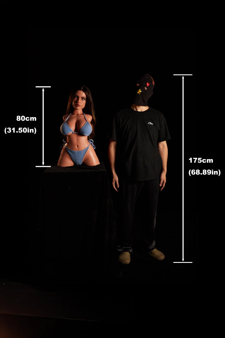 Lalka erotyczna Eliza Torso (Climax Doll ULW 80cm G-cup silikon)