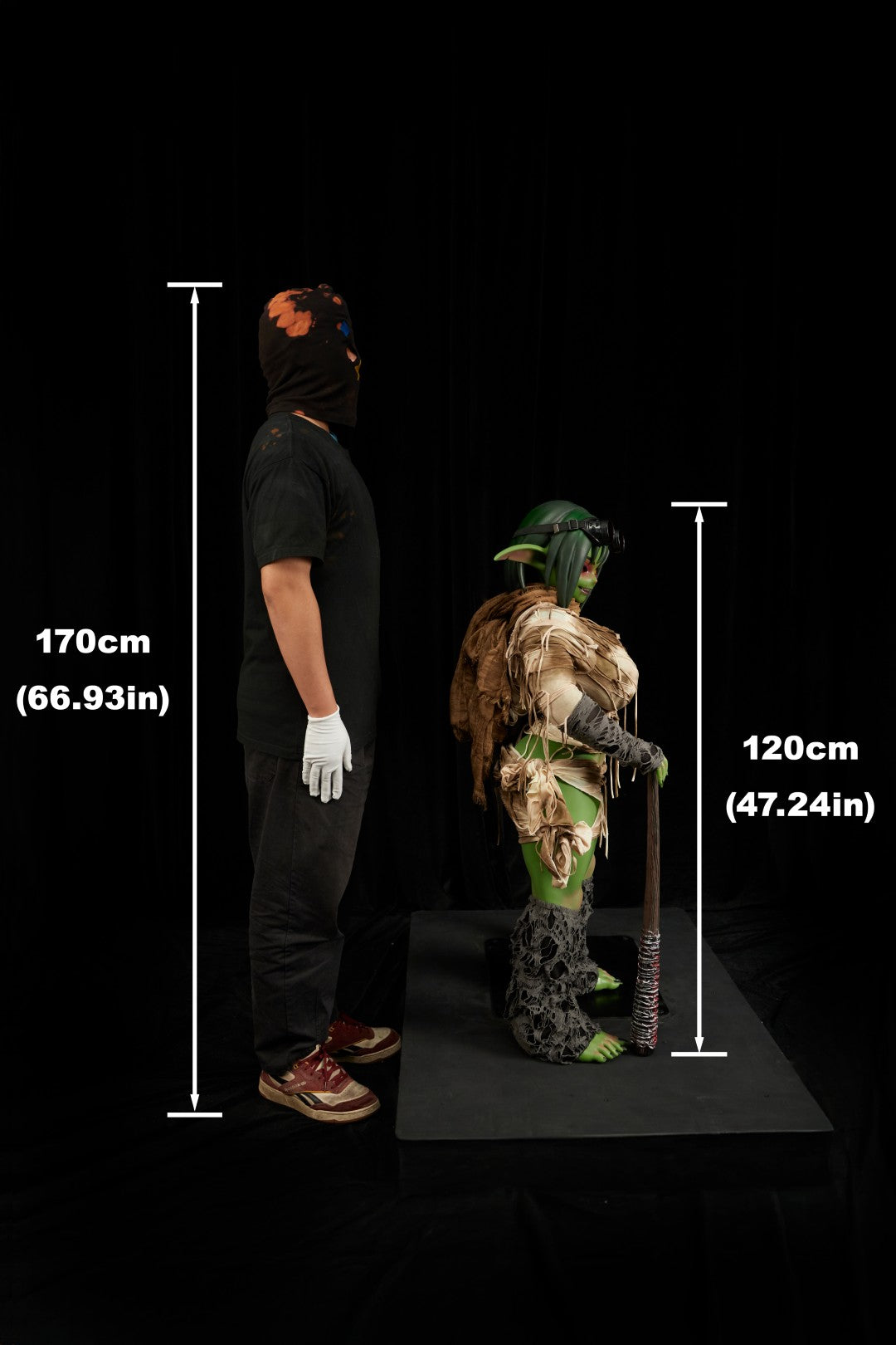 Lalka erotyczna Barza Orc (Climax Doll Ultra 120cm K-cup silikon)