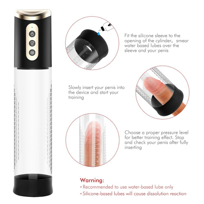 Pompka do penisa automatyczna (elektroniczna)
