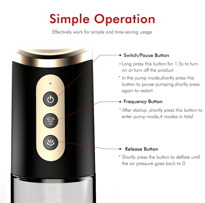 Pompka do penisa automatyczna (elektroniczna)