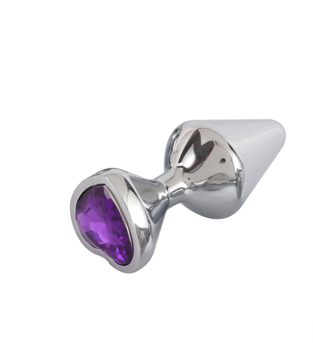 Wtyczka tyłka w aluminium - ustaw z 3 rozmiarami