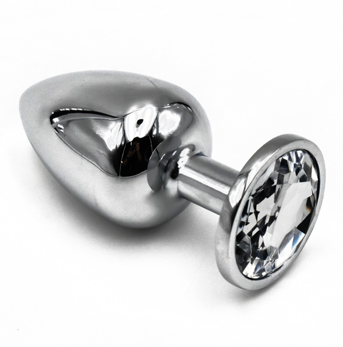 Zatyczka analna z aluminium - zestaw 4 rozmiarów