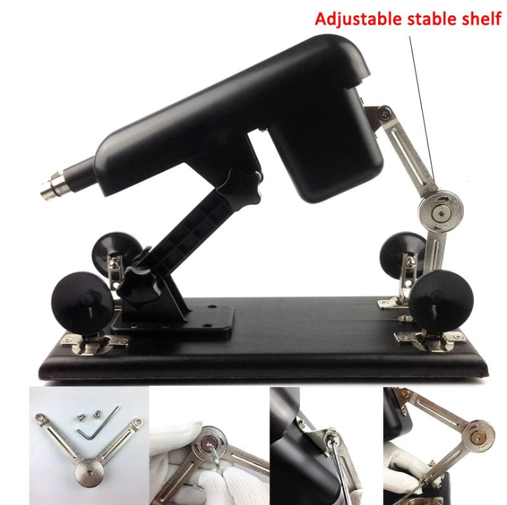 Kompaktowa i potężna maszyna do seksu z regulowanym kątem