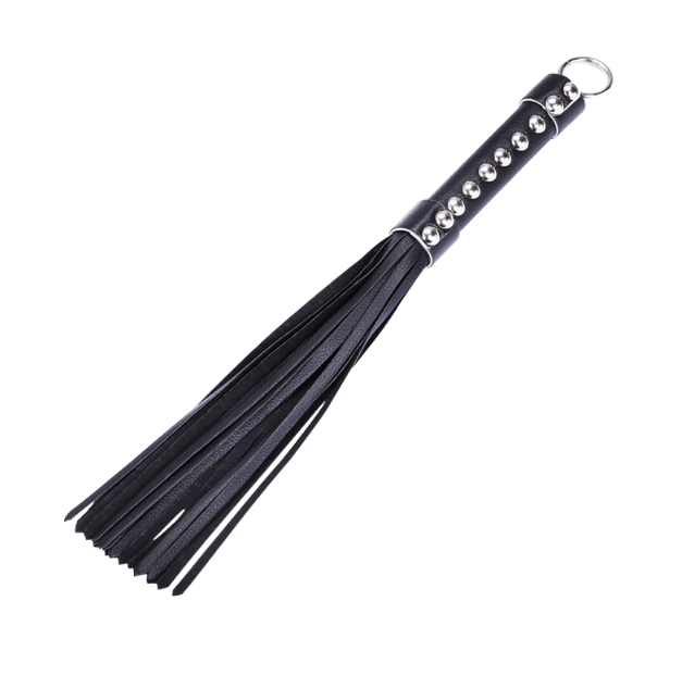 BDSM Zestaw - kajdanki, bicz, smycz, kulka knebel, maska ​​na oczy (zestaw 9-częściowy)