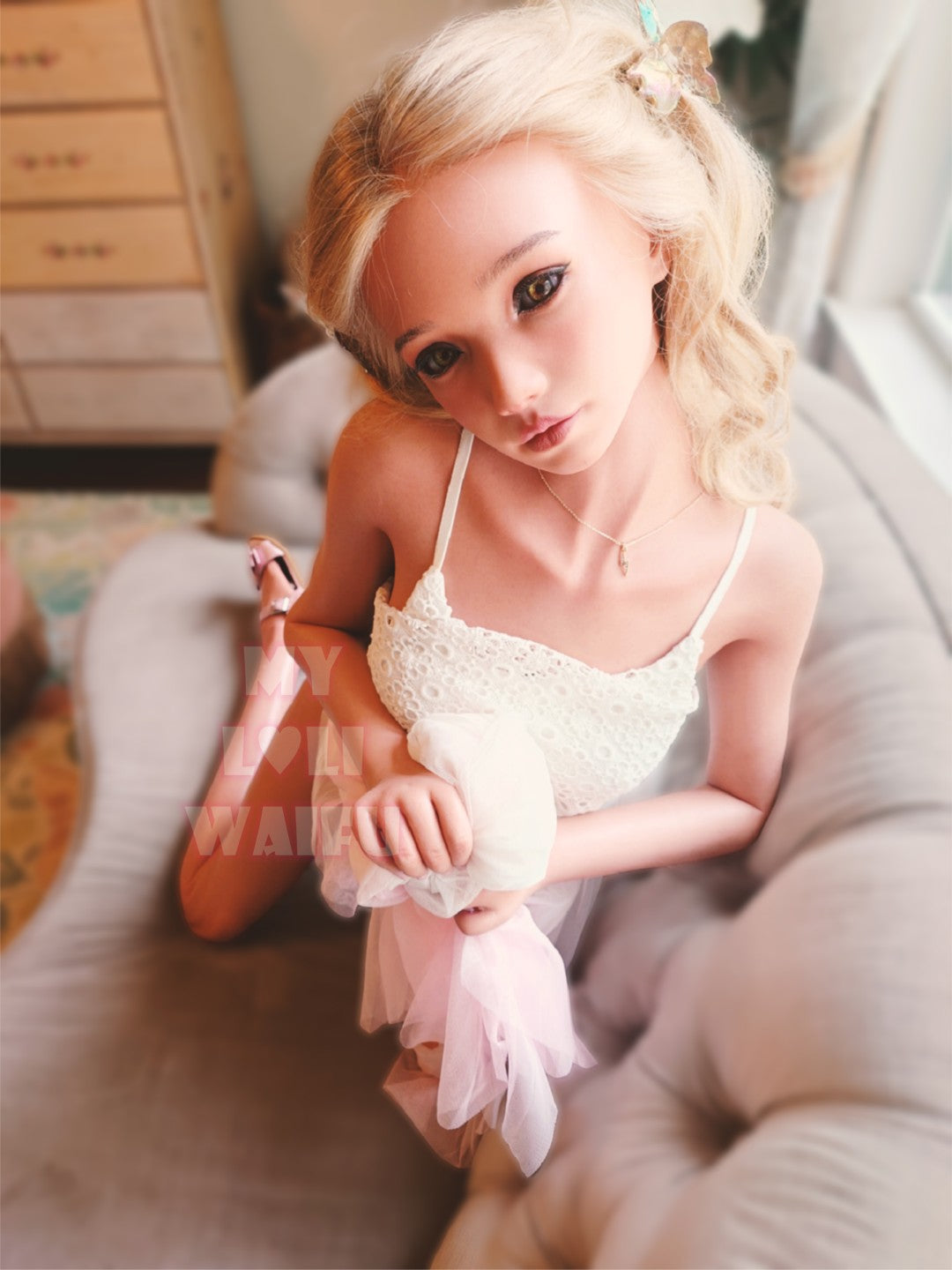 Tina Sex doll (My Loli Waifu 148cm b-cup #75 silicone)