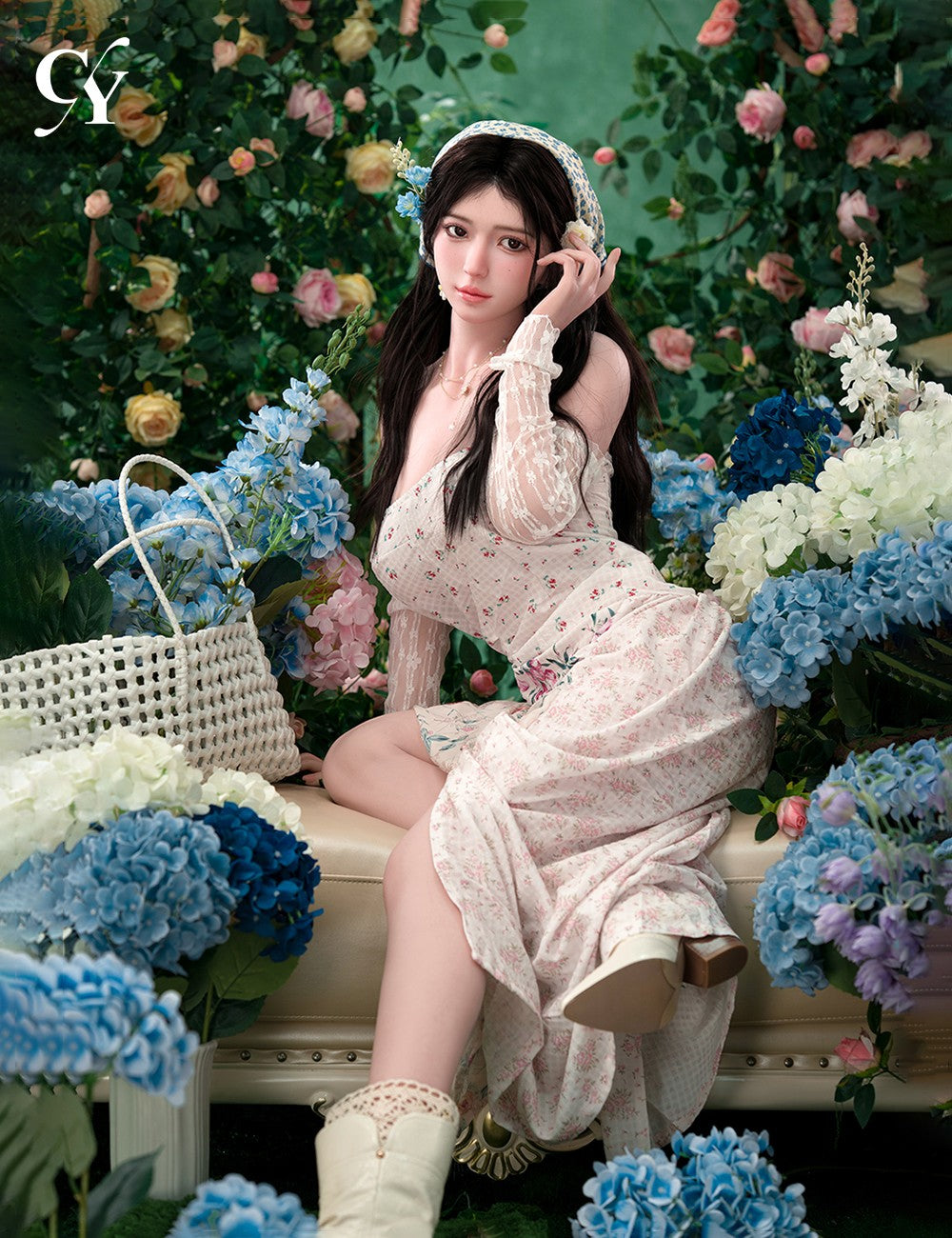 Lalka seksu Una (TOP CYDOLL 167cm D-cup TPE + silikon)